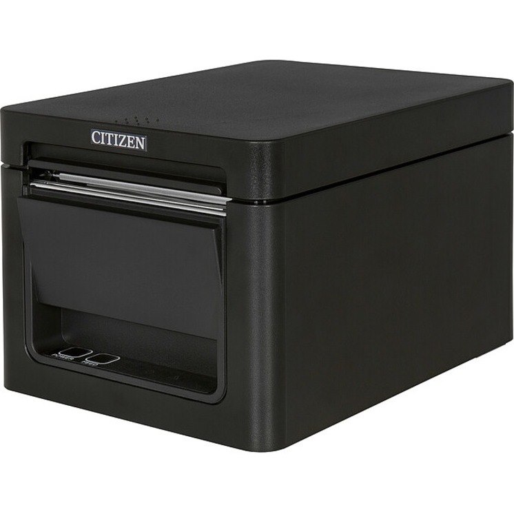 Citizen CT-E651 Desktop Direct Thermal Printer - Monochrome - Receipt Print - USB - USB Host - EU - With Cutter - Black