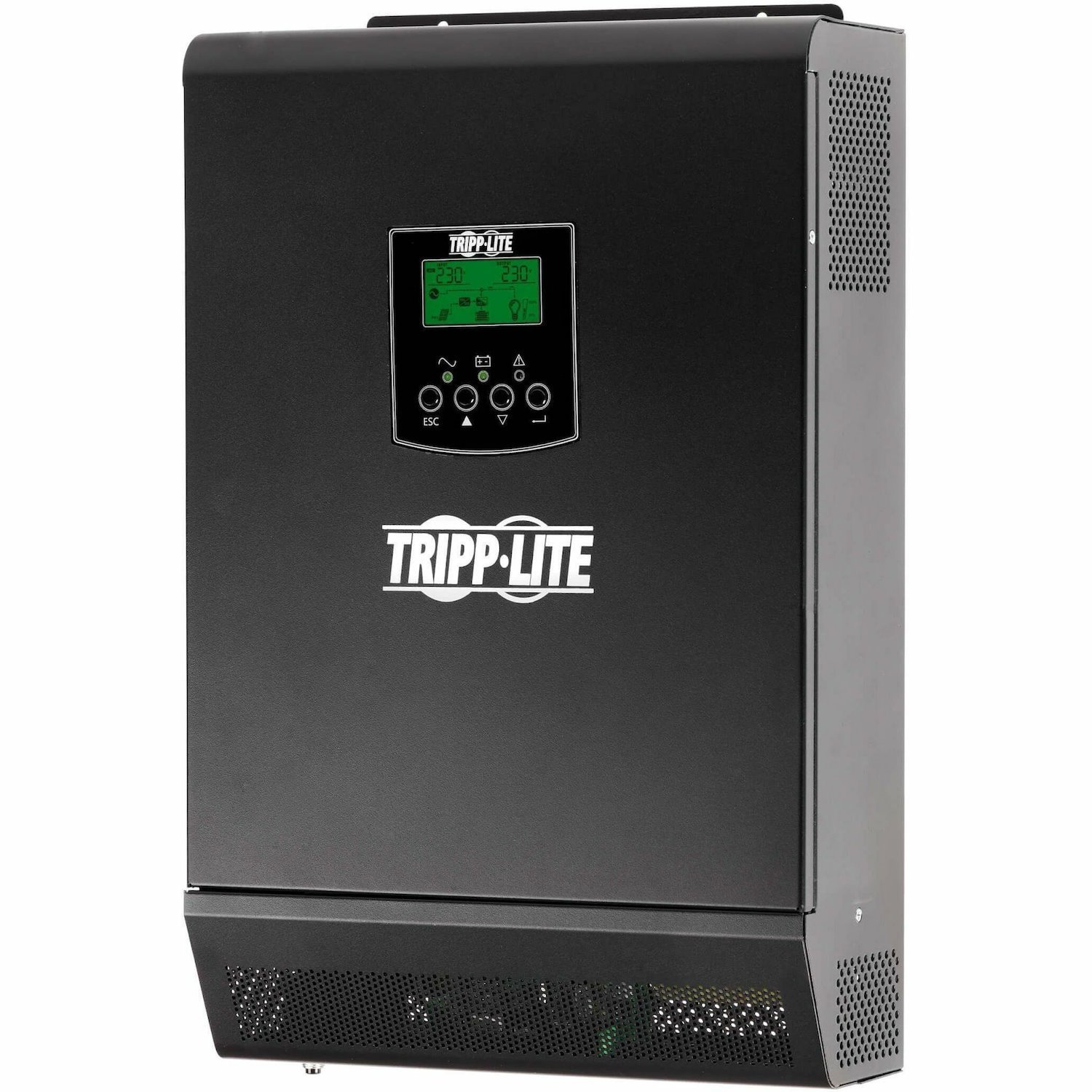 Tripp Lite by Eaton 5500W 48VDC 230V Sine Wave Solar Inverter/Charger - 90A MPPT Solar Charge Controller, Parallel Operation, Hardwire Input/Output