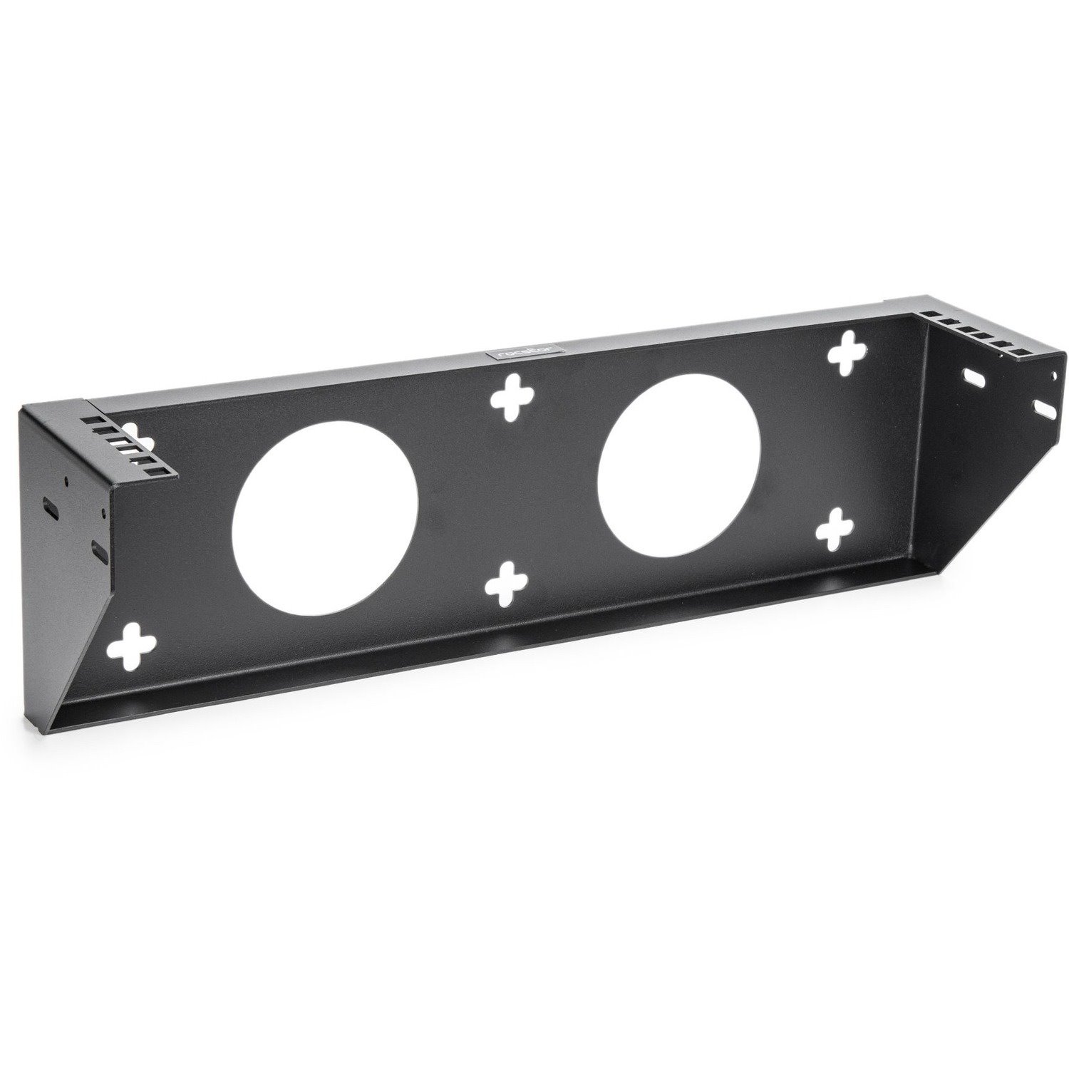 2U 19in Steel Vertical Wall Mount Rack Bracket