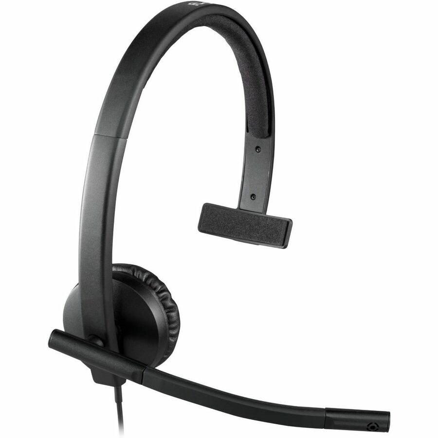 Logitech Wired Mono Headset - Black