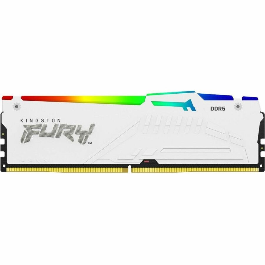 Kingston 64GB (4x16GB) DDR5 5200MT/s CL40 FURY Beast White RGB XMP