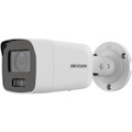 Hikvision Value DS-2CD2087G2-L 8 Megapixel Outdoor 4K Network Camera - Color - 1 Pack - Bullet - White