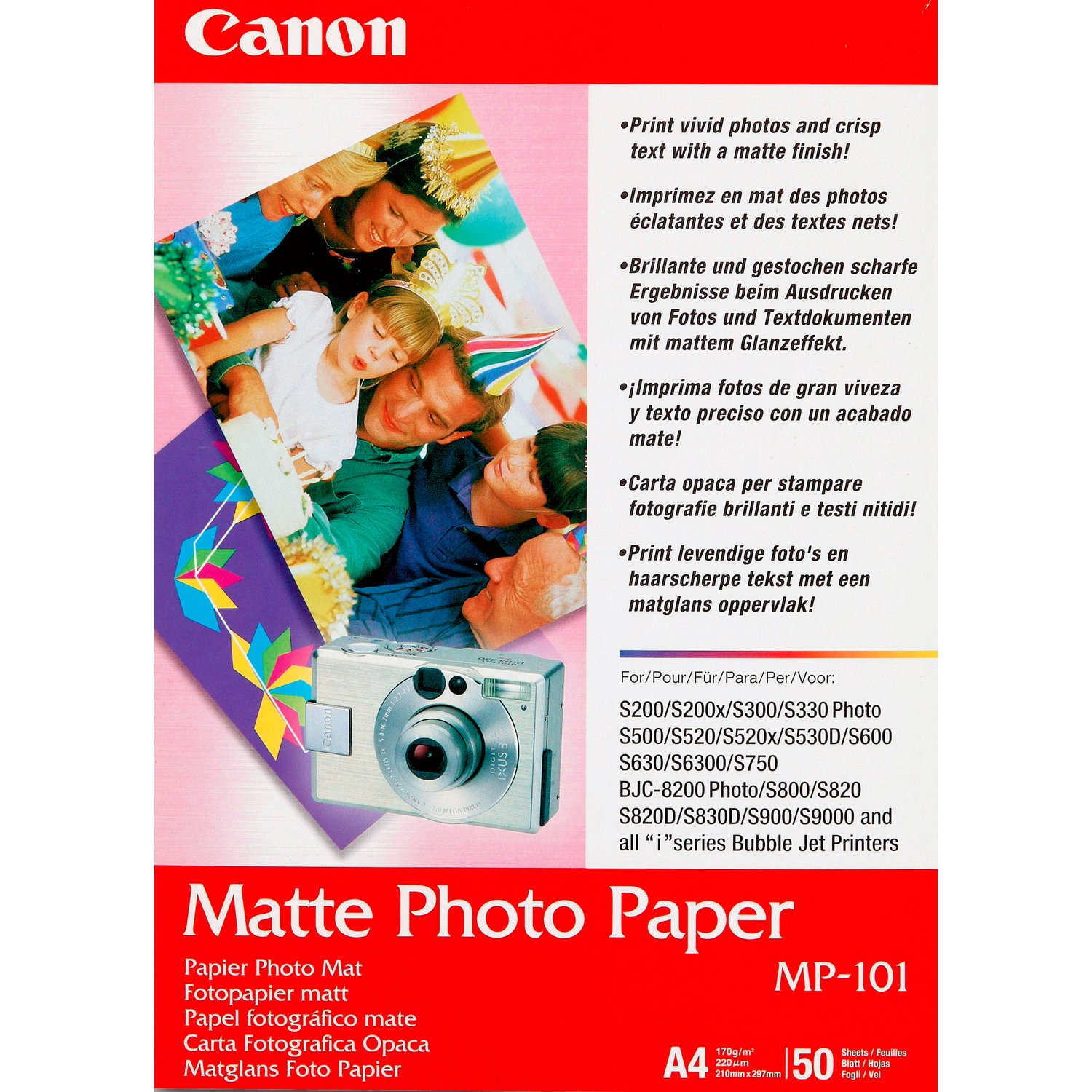 Canon MP-101 Photo Paper