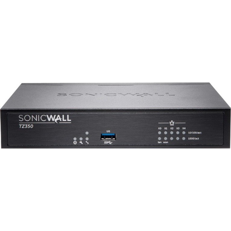 SonicWall TZ350 Network Security/Firewall Appliance - 3 Year TotalSecure Advanced Edition - TAA Compliant