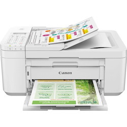Canon PIXMA TR4720 Wireless Inkjet Multifunction Printer - Color - White