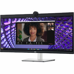 Dell P3424WEB 34" Class Webcam WQHD Curved Screen LED Monitor - 21:9