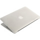 Tucano Nido Case for MacBook Air - Smooth Textured, Tucano Milano Italy Logo - Clear