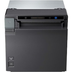 Epson EU-m30 (002) Desktop Direct Thermal Printer - Monochrome - Receipt Print - USB - USB Host - Serial - With Cutter - Black