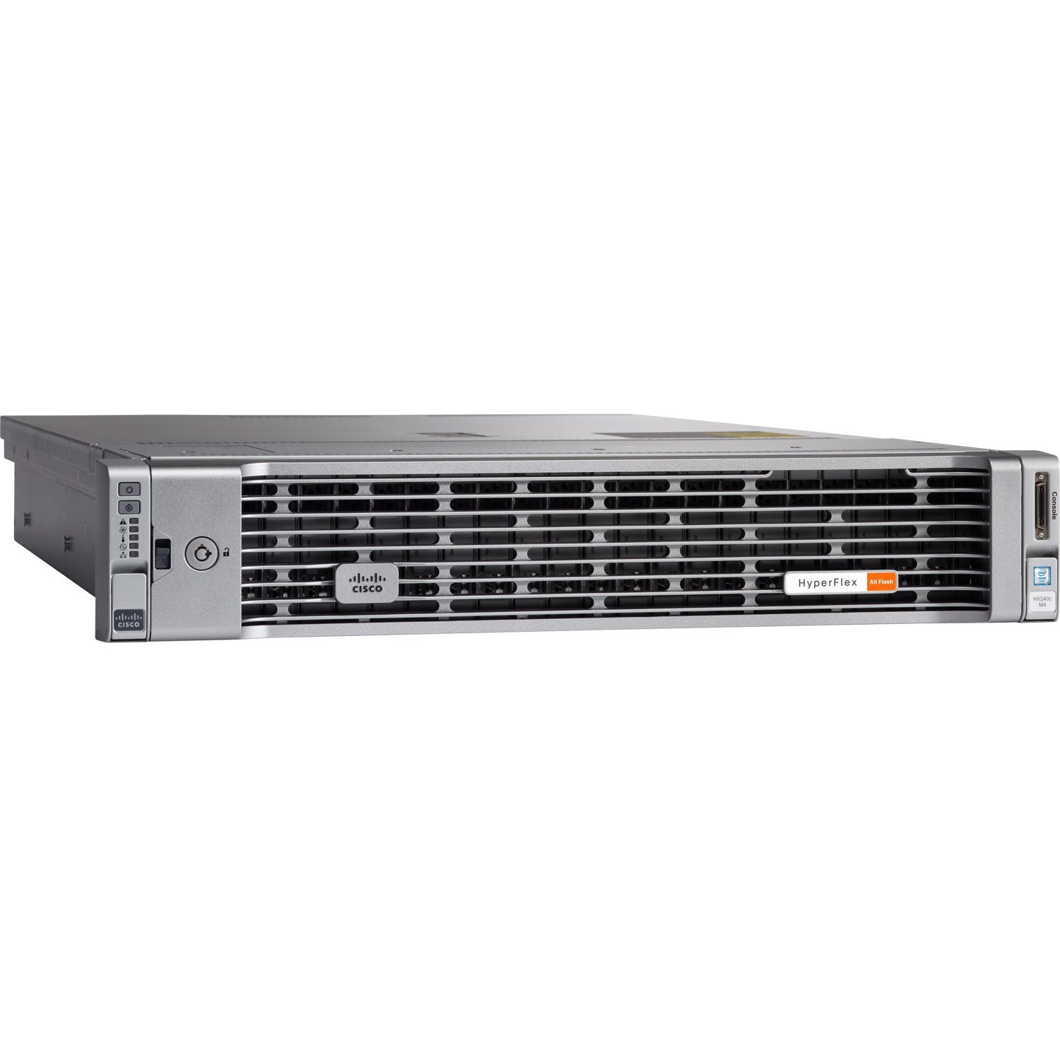 Cisco HyperFlex HX240c M4 2U Rack Server - 2 x Intel Xeon E5-2630 v4 2.20 GHz - 256 GB RAM - 12Gb/s SAS Controller