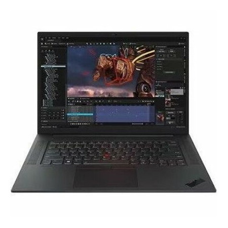 Lenovo ThinkPad P1 Gen 6 21FV001XUS 16" Notebook - WQXGA - Intel Core i9 13th Gen i9-13900H - 16 GB - 512 GB SSD - Black Paint
