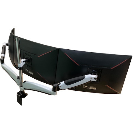 Amer Mounts Triple Monitor Mount with Articulating Arms