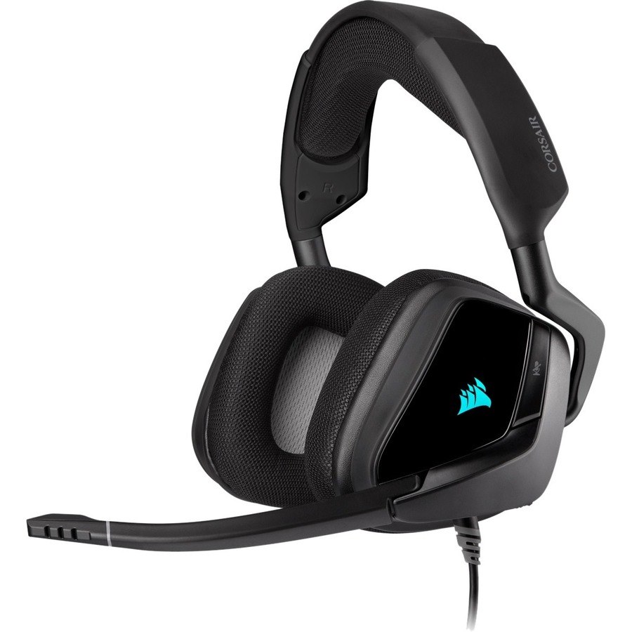 Corsair VOID RGB ELITE USB Wired Over-the-head Stereo Gaming Headset - Carbon