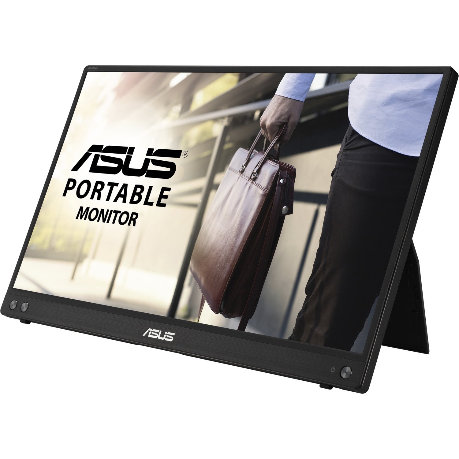 Asus ZenScreen MB16ACV 16" Class LCD Monitor - 16:9 - Silver