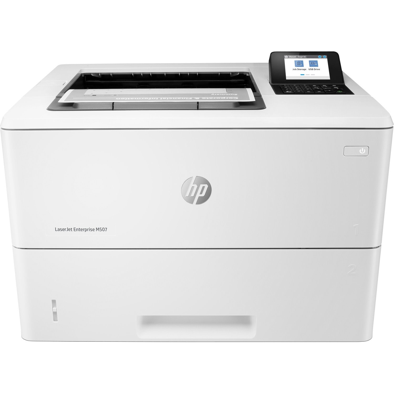 HP LaserJet Enterprise M507dn Desktop Laser Printer - Monochrome