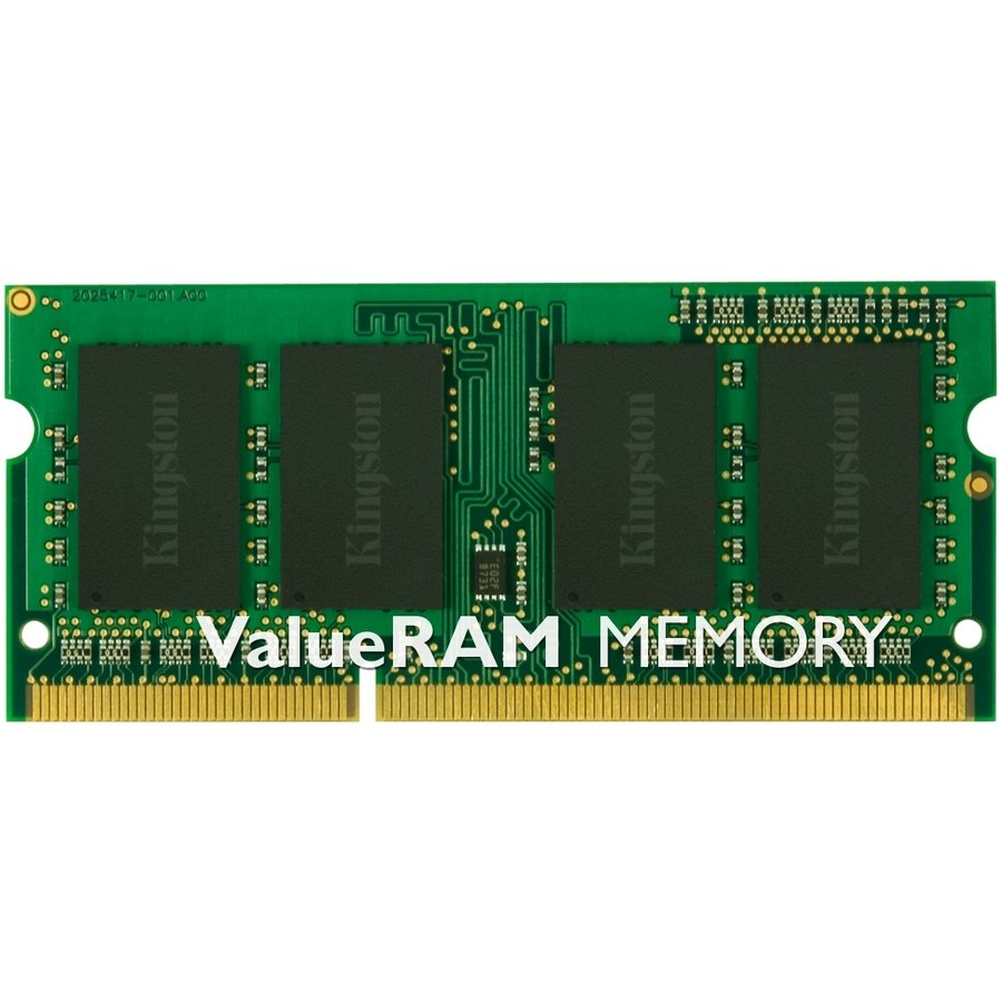Kingston ValueRAM RAM Module for Notebook - 8 GB (1 x 8GB) - DDR3-1600/PC3-12800 DDR3 SDRAM - 1600 MHz - CL11 - 1.50 V