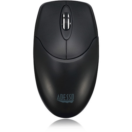 Adesso iMouse iMouse M40 Full-size Mouse - Radio Frequency - USB - Optical - 3 Button(s) - Black