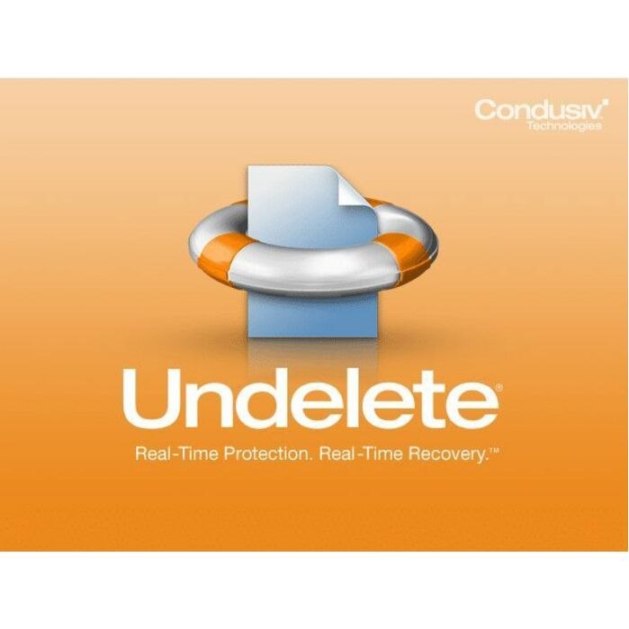 Condusiv Undelete Site License - Software - 1YR SUB Unlimited - Windows Systems