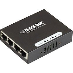 Black Box USB-Powered Gigabit 4-Port Switch with EU Power Supply
