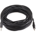 Monoprice 50ft 3.5mm Stereo Plug/Plug M/M Cable - Black