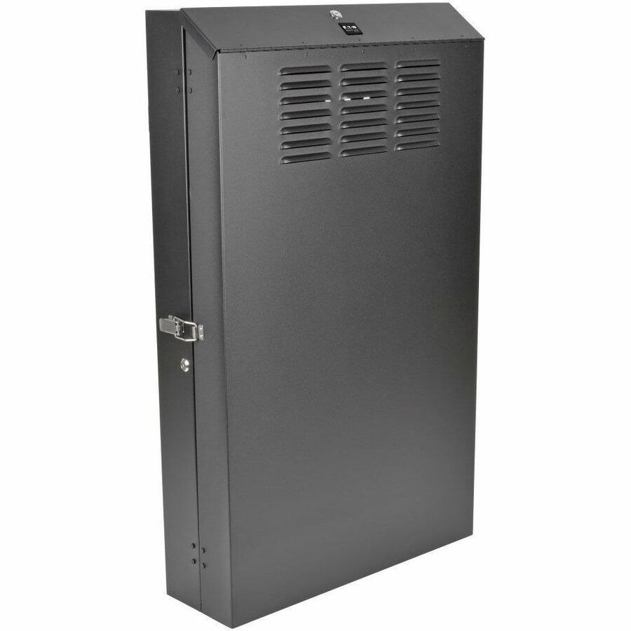 Eaton Tripp Lite Series SmartRack 6U Low-Profile Vertical-Mount Server-Depth Wall-Mount Rack Enclosure Cabinet