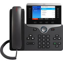 Cisco 8841 IP Phone - Corded - Wall Mountable, Desktop - Charcoal Grey