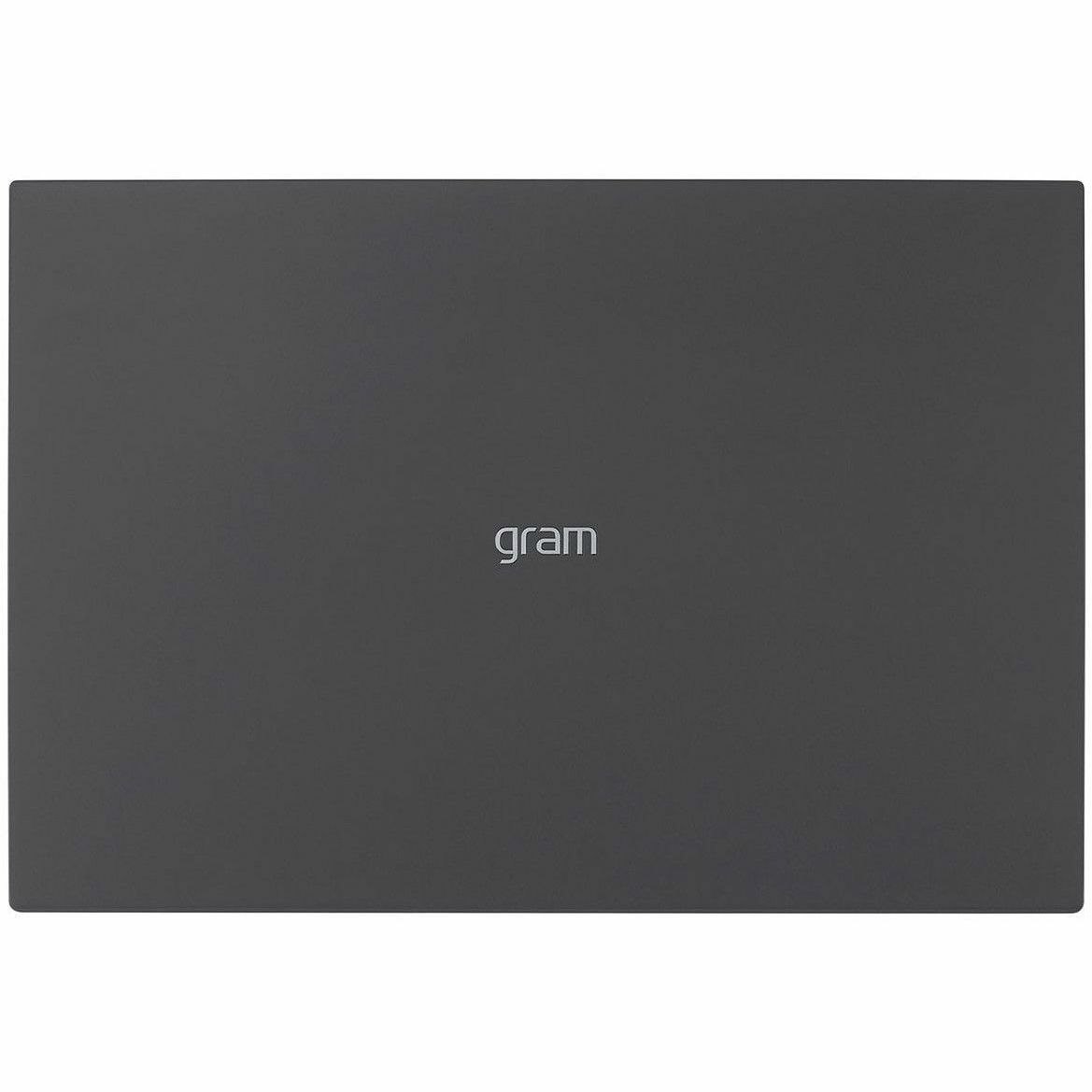 LG gram 16Z90Q-N.AP52A8 16" Notebook - WQXGA - Intel Core i5 12th Gen i5-1240P - Intel Evo Platform - 16 GB - 256 GB SSD - Obsidian Black