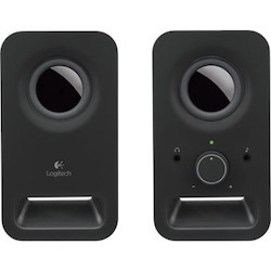Logitech Z150 2.0 Speaker System - 6 W RMS - Black