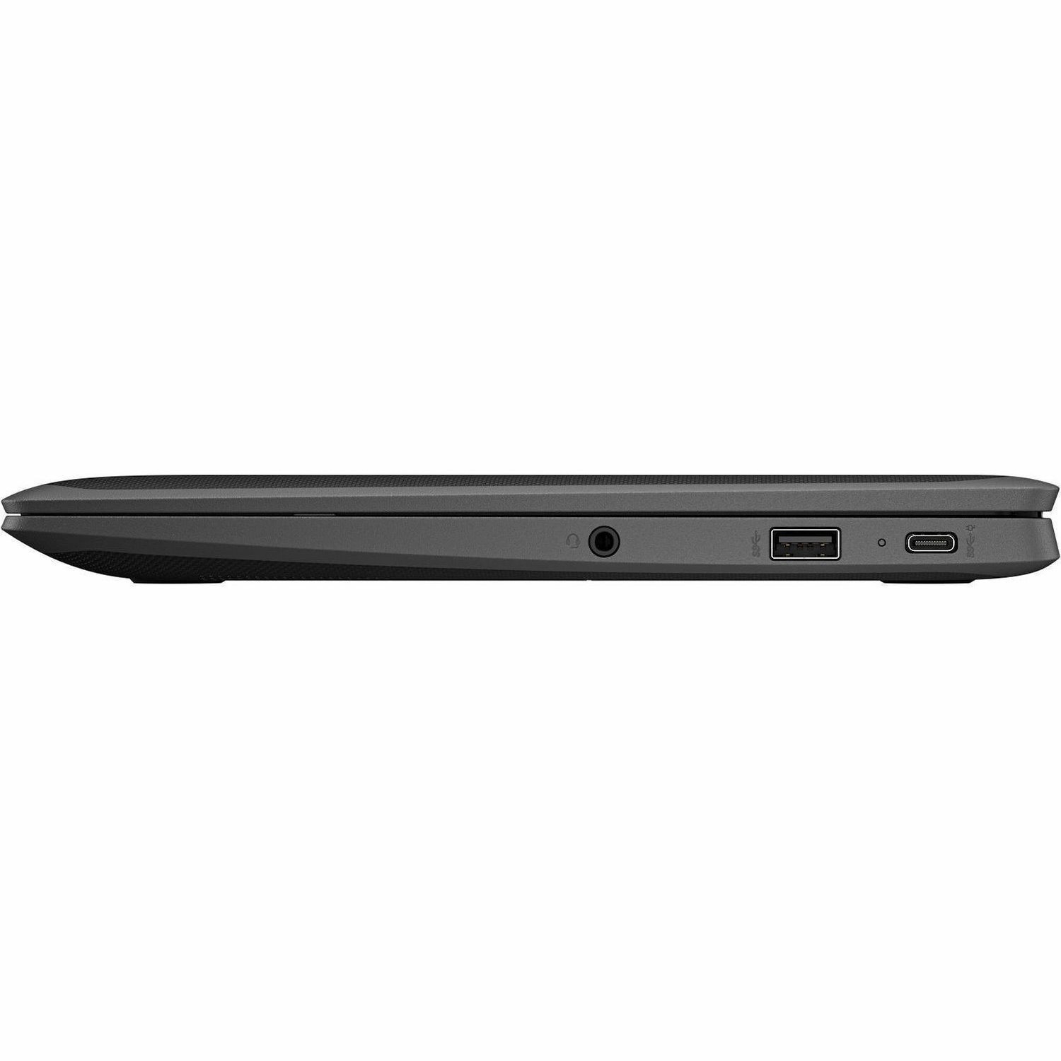 HP Fortis x360 11 G3 J 11.6" Touchscreen Rugged Convertible 2 in 1 Chromebook - HD - Intel Celeron N4500 - 4 GB - 32 GB Flash Memory - Jack Black