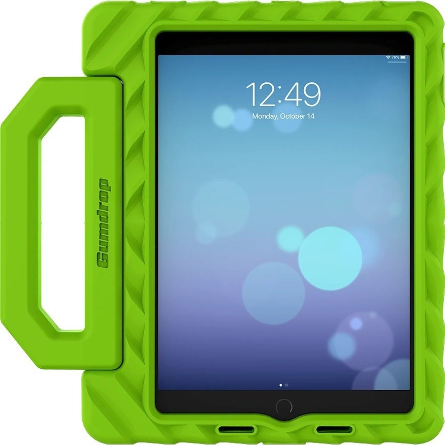 Gumdrop FoamTech Rugged Carrying Case for 10.2" Apple iPad (7th Generation), iPad (8th Generation) Tablet - Lime Green