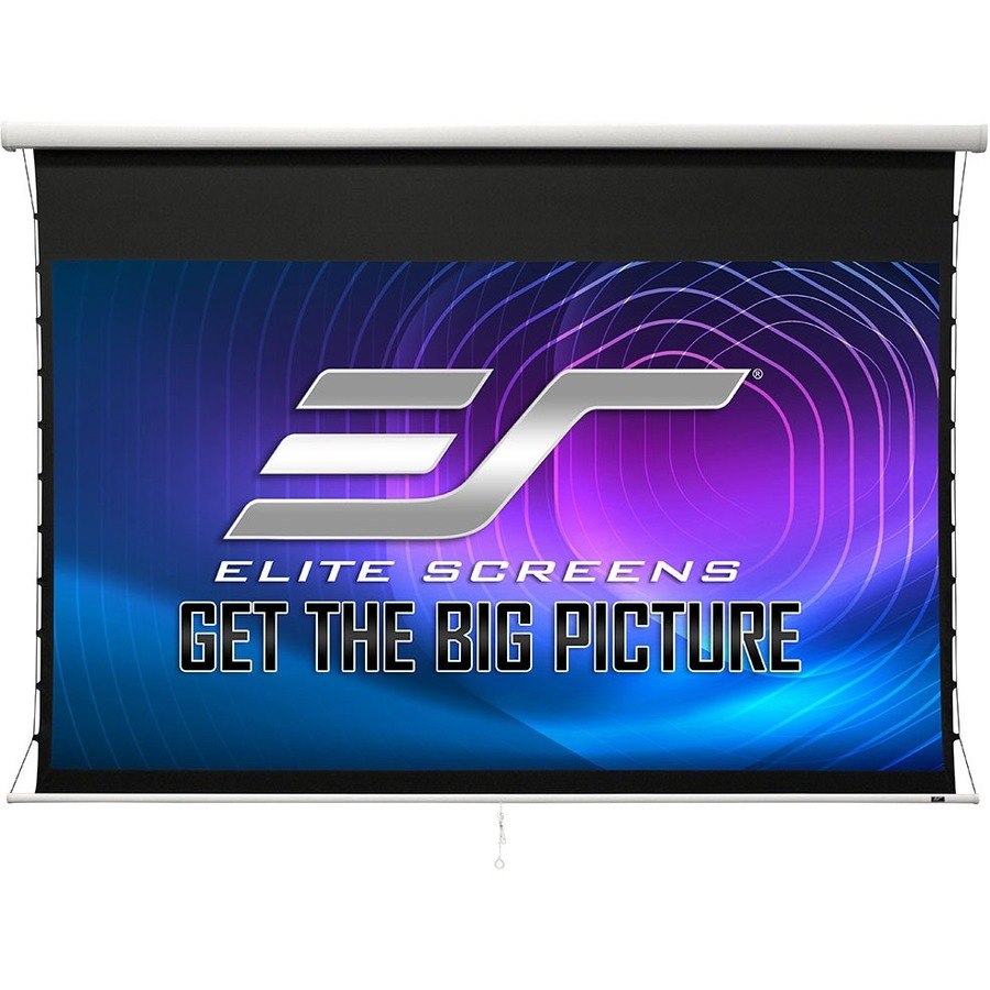 Elite Screens Manual Tab-Tension 2 MT140XWH2 140" Projection Screen