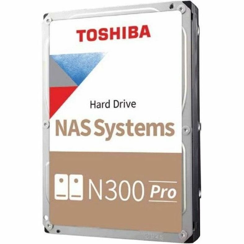 Toshiba N300 Pro HDWG51GXZSTB 16 TB Hard Drive - 3.5" Internal - SATA (SATA/600) - Conventional Magnetic Recording (CMR) Method