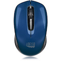 Adesso iMouse S50 Mouse - Radio Frequency - USB - Optical - 3 Button(s) - Blue