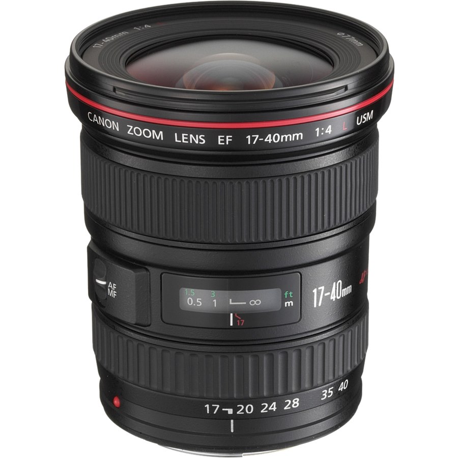 Canon - 17 mm to 40 mm - f/4 - Ultra Wide Angle Zoom Lens for Canon EF/EF-S