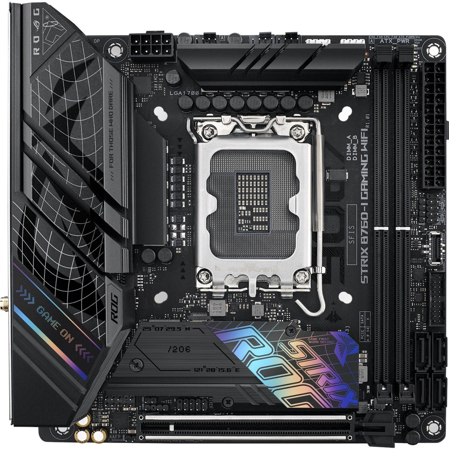 Buy Asus ROG Strix B760-I GAMING WIFI Gaming Desktop Motherboard ...