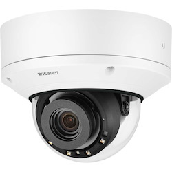 Wisenet PND-A6081RV 2 Megapixel Indoor/Outdoor HD Network Camera - Color - Dome - White