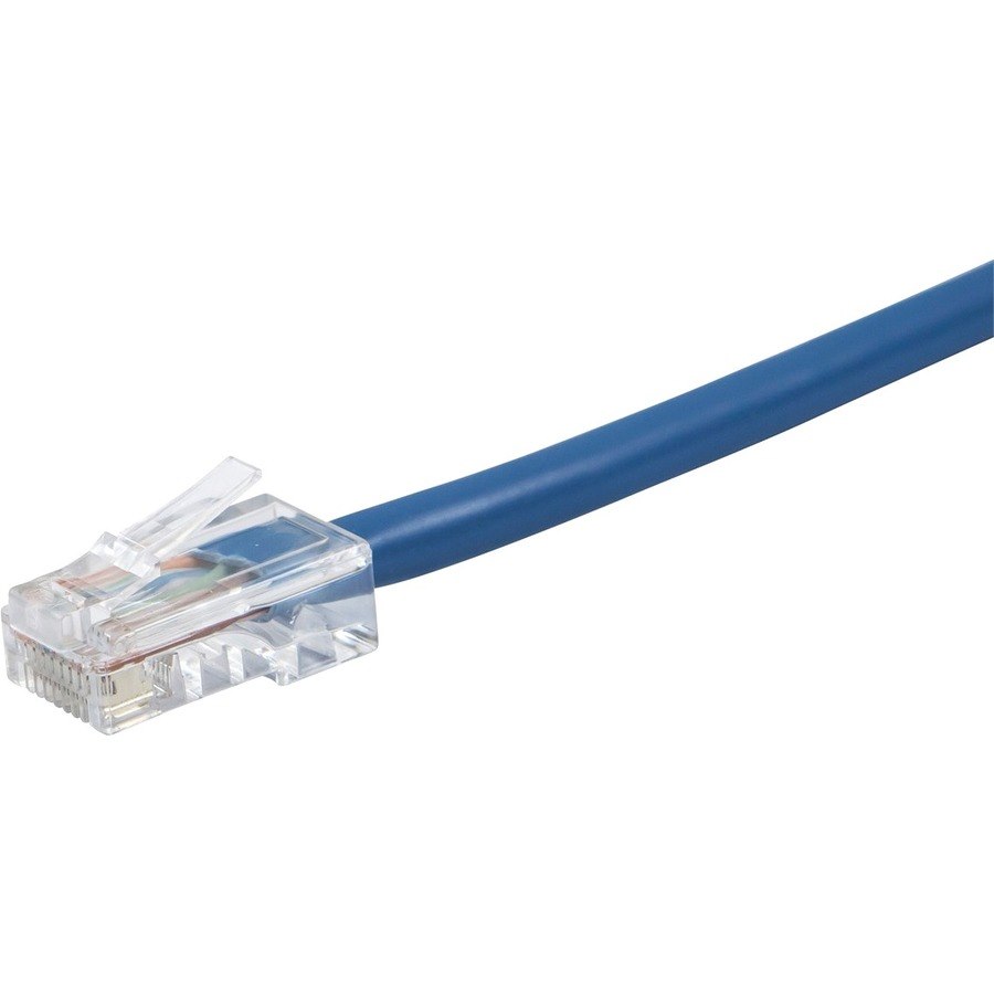 Monoprice ZEROboot Series Cat6 24AWG UTP Ethernet Network Cable, 50ft Blue