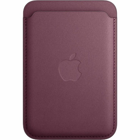 Apple Carrying Case (Wallet) Apple iPhone 15, iPhone 15 Plus, iPhone 15 Pro, iPhone 15 Pro Max, iPhone 14, iPhone 14 Plus, iPhone 14 Pro, iPhone 14 Pro Max, iPhone 13, iPhone 13 mini, iPhone 13 Pro, ... Smartphone, Credit Card, ID Card, Card - Mulberry