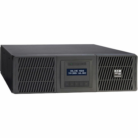 Eaton Tripp Lite Series SmartOnline 5000VA 4500W 208V Online Double-Conversion UPS - 2 L6-20R and 2 L6-30R Outlets, L6-30P Input, Network Card Included, Extended Run, 3U Rack/Tower - Battery Backup