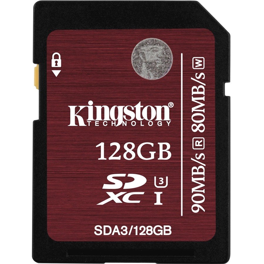 Kingston 128 GB Class 10/UHS-I (U3) SDXC