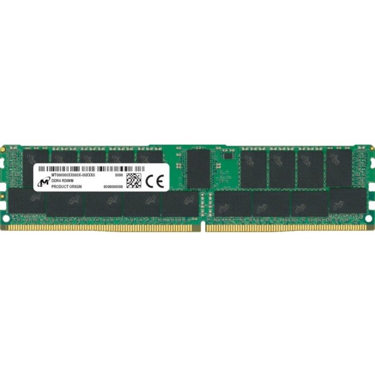 Crucial RAM Module for Server, Workstation - 64 GB (1 x 64GB) - DDR4-2933/PC4-23466 DDR4 SDRAM - 2933 MHz Dual-rank Memory - CL21 - 1.20 V