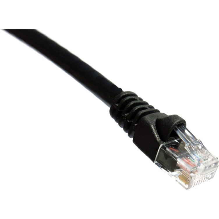 Axiom 4FT CAT5E 350mhz Patch Cable Molded Boot (Black) - TAA Compliant