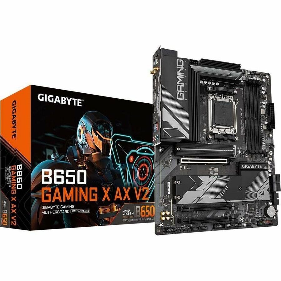 Gigabyte Ultra Durable B650 GAMING X AX V2 Gaming Desktop Motherboard - AMD B650 Chipset - Socket AM5 - ATX