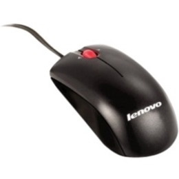 Lenovo Mouse - USB - Laser - 3 Button(s) - Black