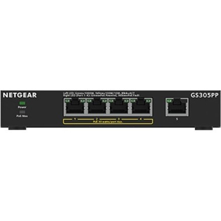 Netgear 300 GS305PP 5 Ports Ethernet Switch