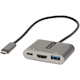 StarTech.com USB C Multiport Adapter, USB-C to HDMI 4K, 100W PD Pass-Through, USB 3.0 Hub 5Gbps (1xC/1xA), USB-C Mini Dock/Travel Dock