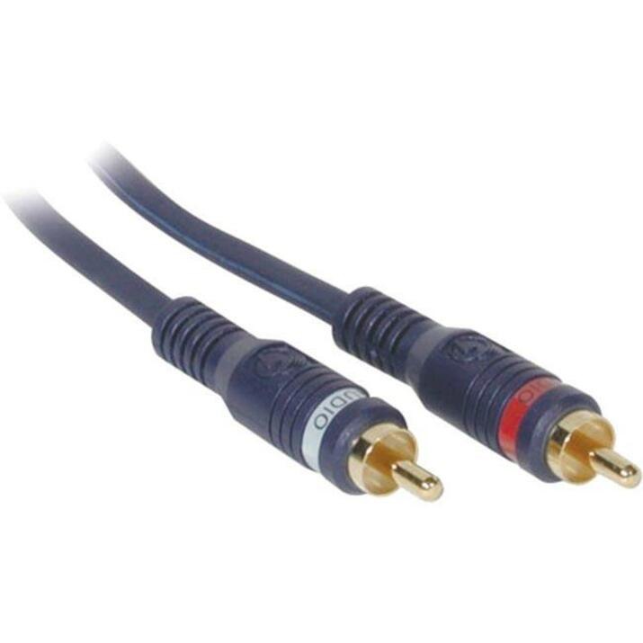 C2G 75ft Velocity RCA Stereo Audio Cable