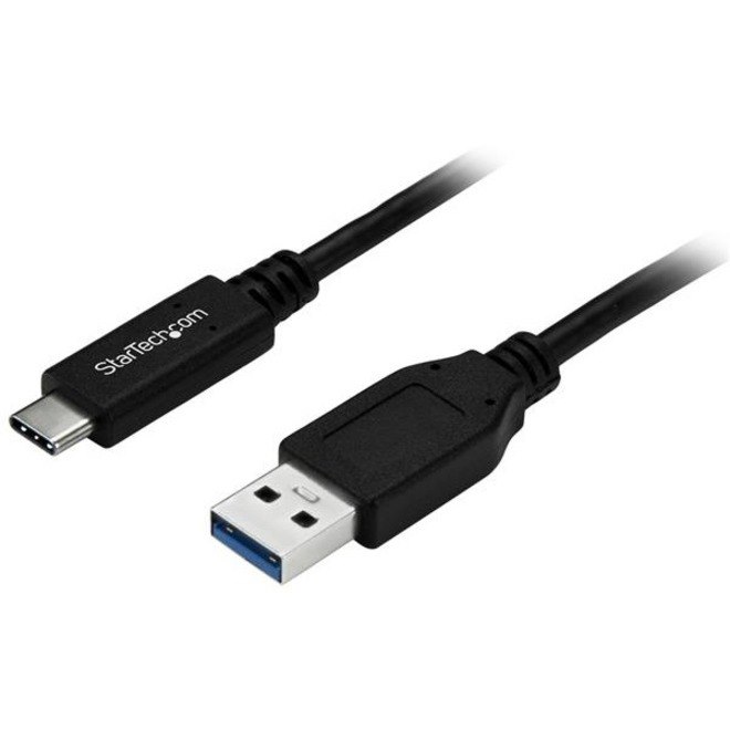 StarTech.com USB to USB C Cable - 1m / 3 ft - 5Gbps - USB A to USB C - USB Type C - USB Cable Male to Male - USB C to USB