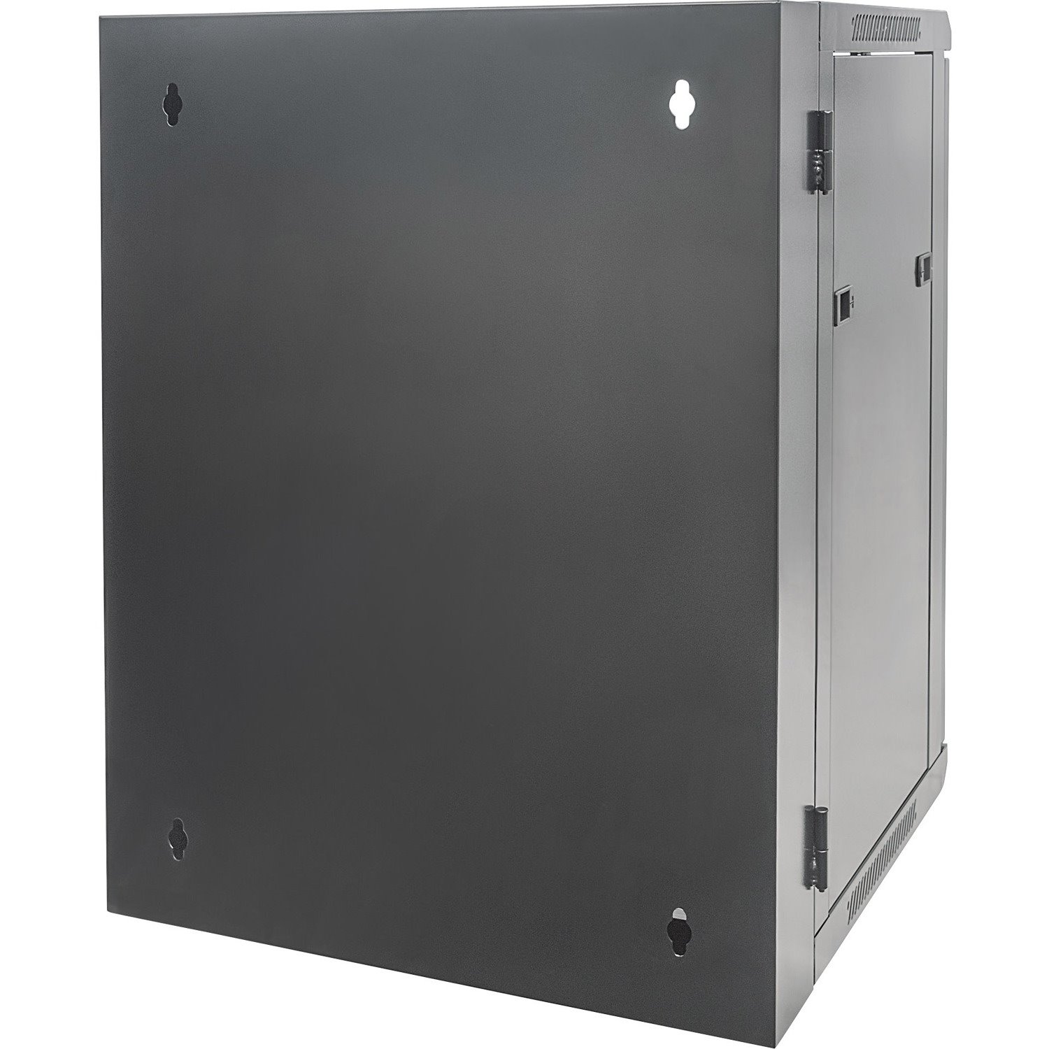 Intellinet Network Cabinet, Wall Mount (Double Section), 9U, 550mm Depth, Black, Assembled, Max 30kg, 19" , Three Year Warranty