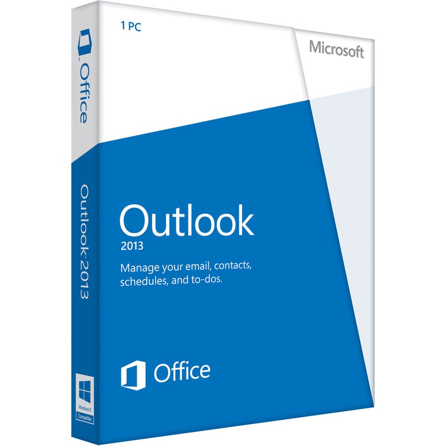 Microsoft Outlook 2013 32/64-bit - Complete Product - 1 PC - Standard