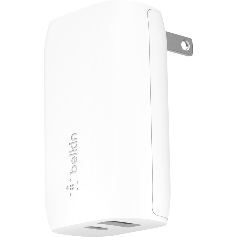 Belkin BoostCharge Dual USB-C and USB-A Power Delivery Wall Charger 32W - Power Adapter